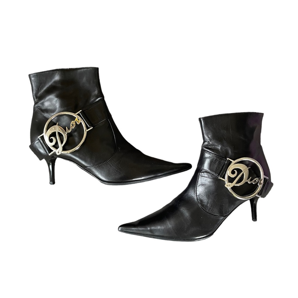 Vintage Dior Logo Booties